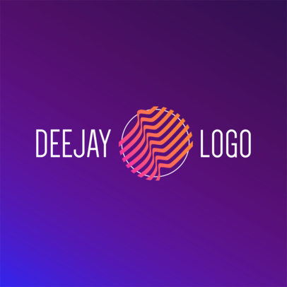 online logo maker make your own logo dj logo maker