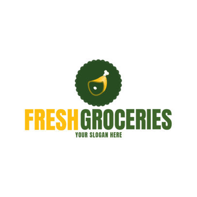 Placeit Online Logo Maker For A Market With Shopping Basket Clipart