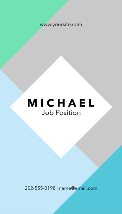 placeit vertically oriented business card maker for a personnel interior designers business cards