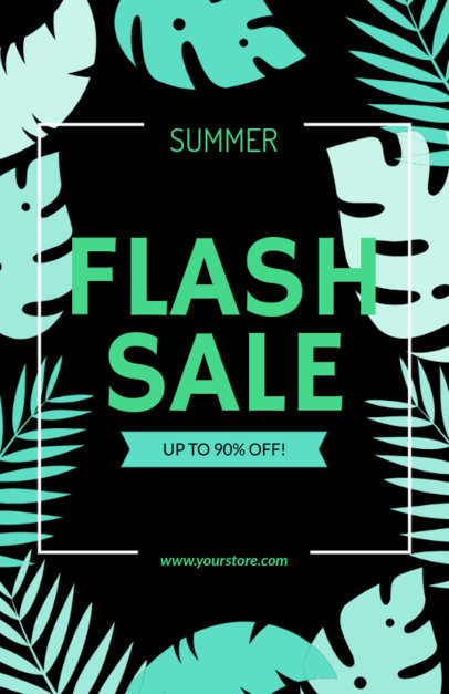 placeit flyer template for black friday sales