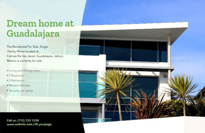placeit new homes for sale flyer maker with transparent banner houses for sale flyers