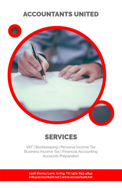 Online Flyer Maker for Accounting Firms