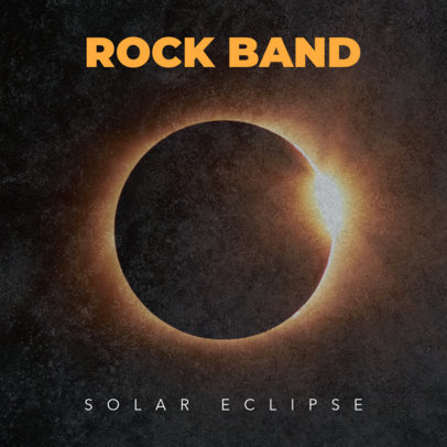 Rock Band Album Cover Template 464