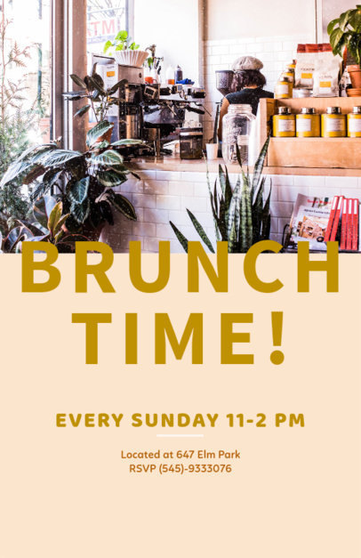 placeit barista online flyer creator