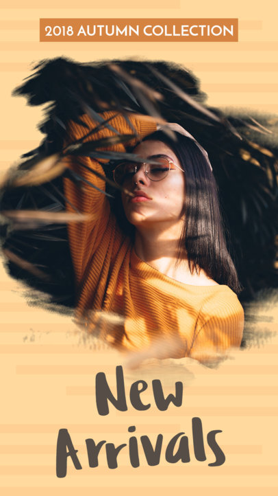 Clothing Brand's New Arrivals for Instagram Story Template