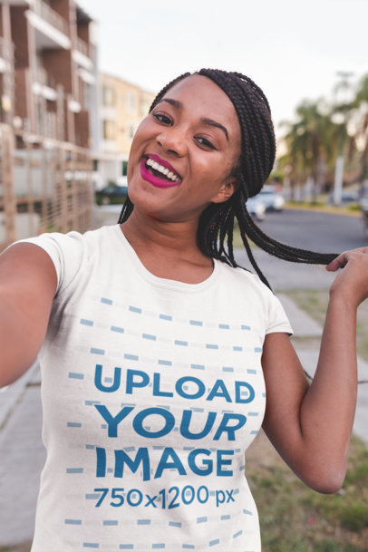 Black Models Wearing T-Shirts