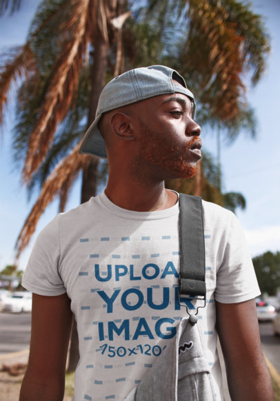 Black Models Wearing T-Shirts