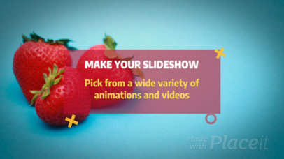 Slideshow Video Maker with Modern Text Animations 410