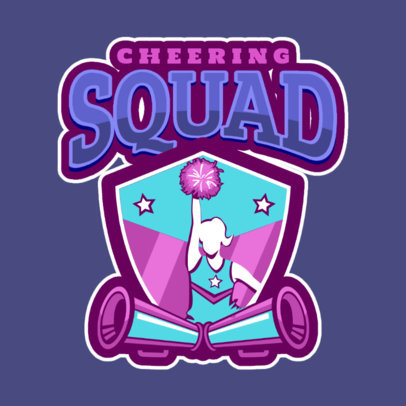 placeit cheerleader logo maker with star clipart