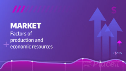 Content Teaser Slideshow Maker for an Economics Video Presentation 805A 830