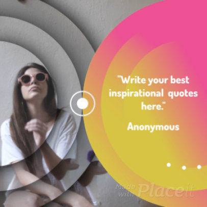 Inspirational Quote Video Templates