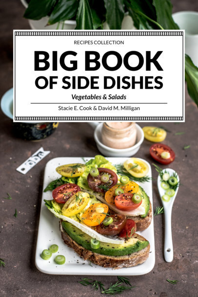 book cover maker design templates placeit recipe book cover templates