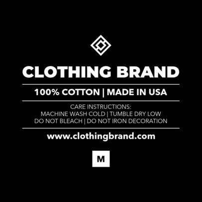 inner label t shirt