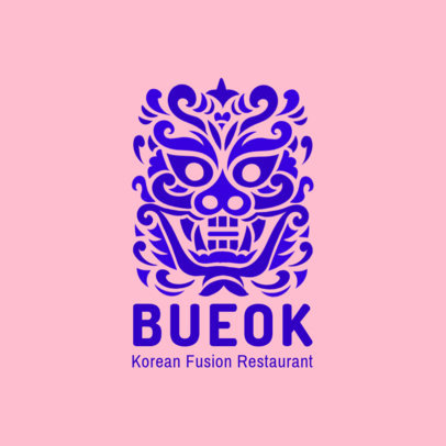 Korean Food Logo Maker Online Logo Maker Placeit