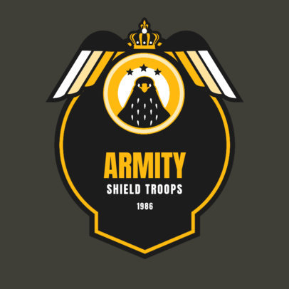 Placeit Professional Logo Maker For A Tactical Security Service