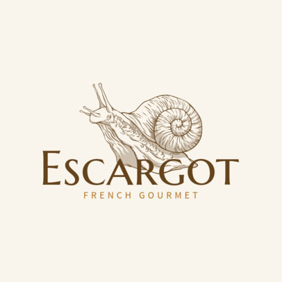 Logo Maker for Gourmet French Restaurants 1219b