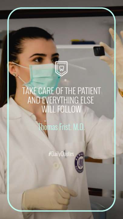 Medical-Themed Instagram Story Maker