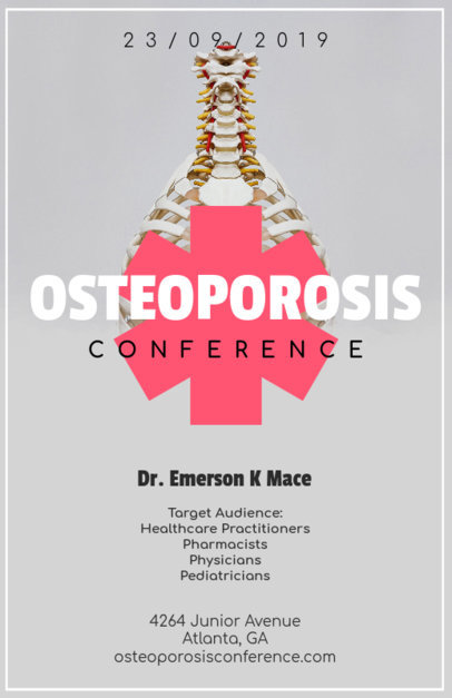 Flyer Template for Medical Conferences