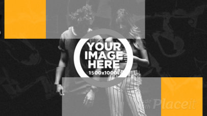 Logo Reveal Intro Maker with Animated Tiles for a Glitchy Effect 1507a--1139