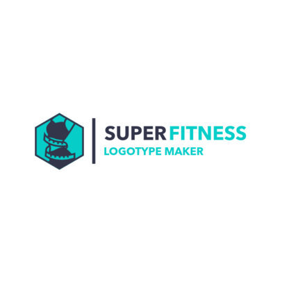 Simple Logo Maker for a Fitness Studio