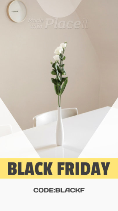 Minimal Instagram Story Video Maker for a Black Fryday Special Sale 1750b 119