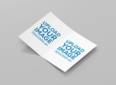 Download Brochure Bifold Mockup Generator Try 15k Mockups For Free Placeit PSD Mockup Templates