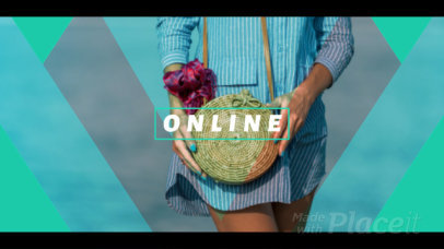 Intro Maker for a Fashion Spring Collection with Geometric Transitions 1169b 412