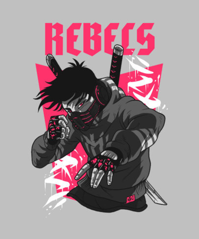 Anime Design Templates T Shirts Insta Stories Banners More Placeit