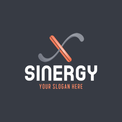 Placeit - Abstract Technology Logo Creator with a 3D Icon