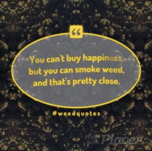 Instagram Post Video Maker with Cannabis Graphics 457